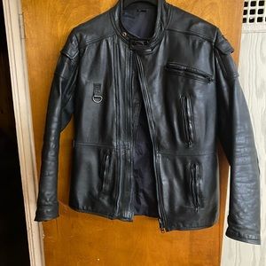 Hein Gerick VINTAGE motorcycle jacket. Minor blemishes old sz 40 Mens m.